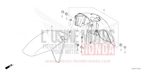 AILE AVANT CBF125MEFT de 2026